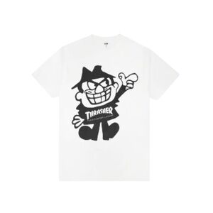 FTP FUCKTHEPOPULATION
Thrasher Boris Tee (White) Size XL new in plastic